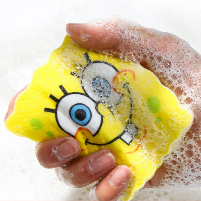 Escurridor Bob Esponja Soporte Cocina