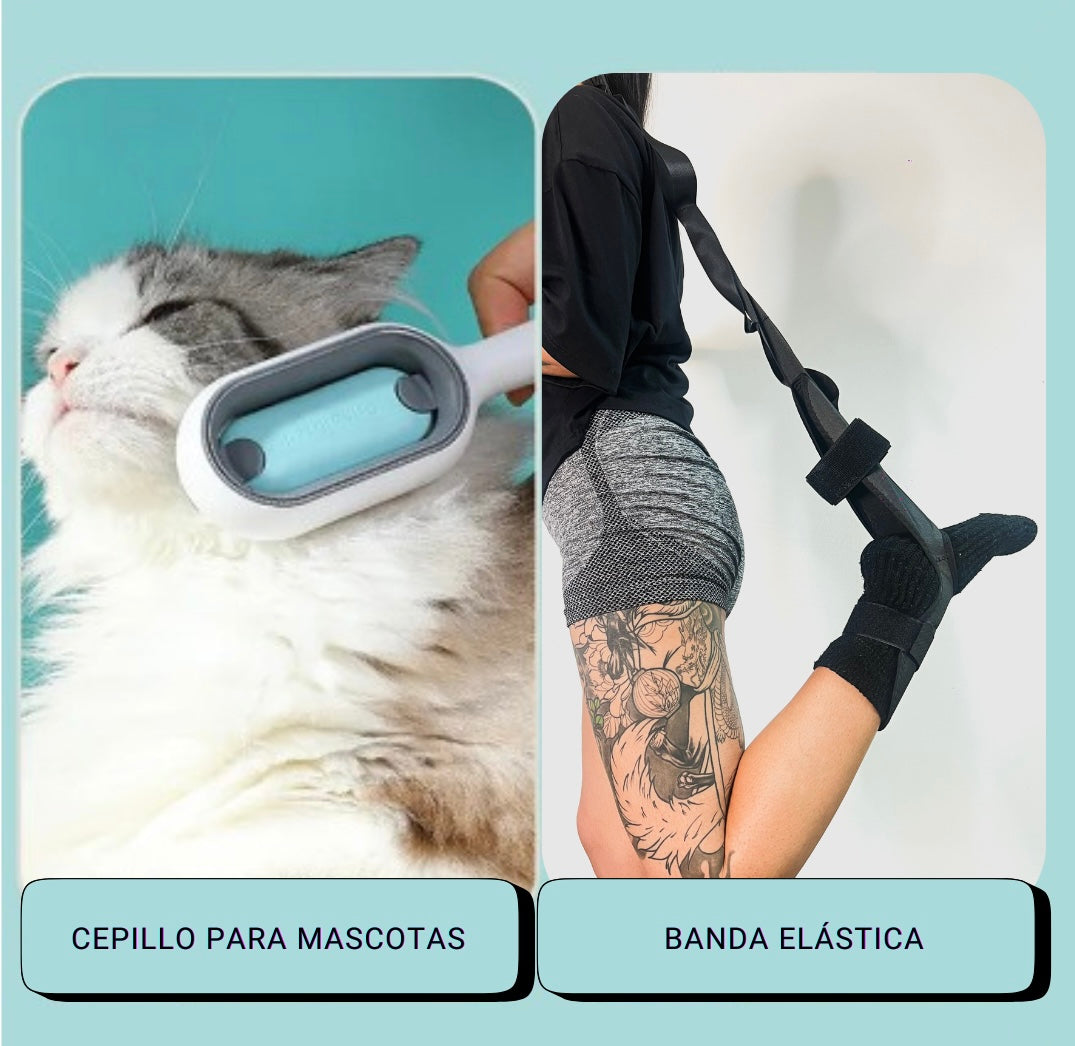 COMBO BANDA ESCALONADA + CEPILLO MASCOTA