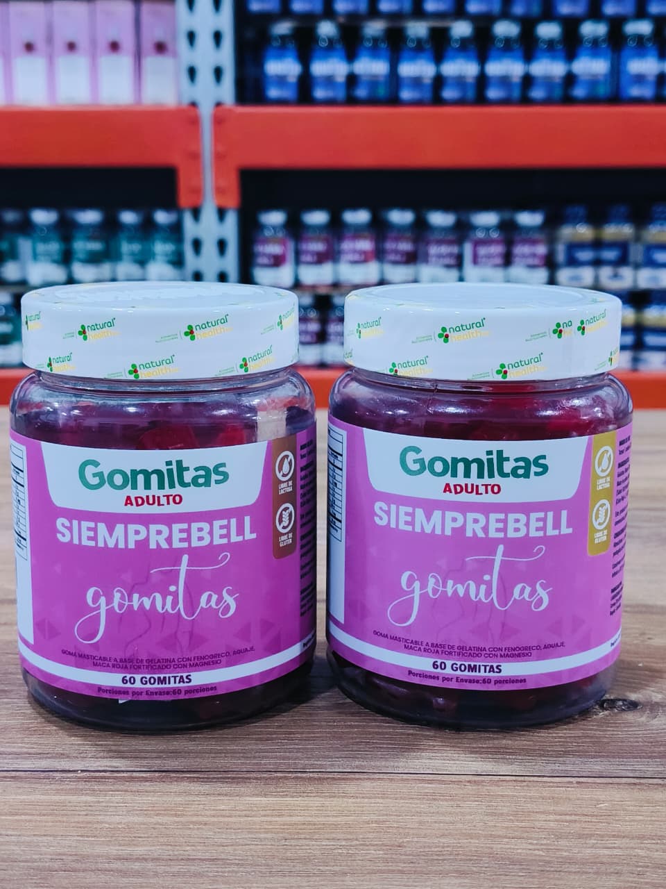 GOMITAS SIEMPREBELL ADULTO X 2 UND