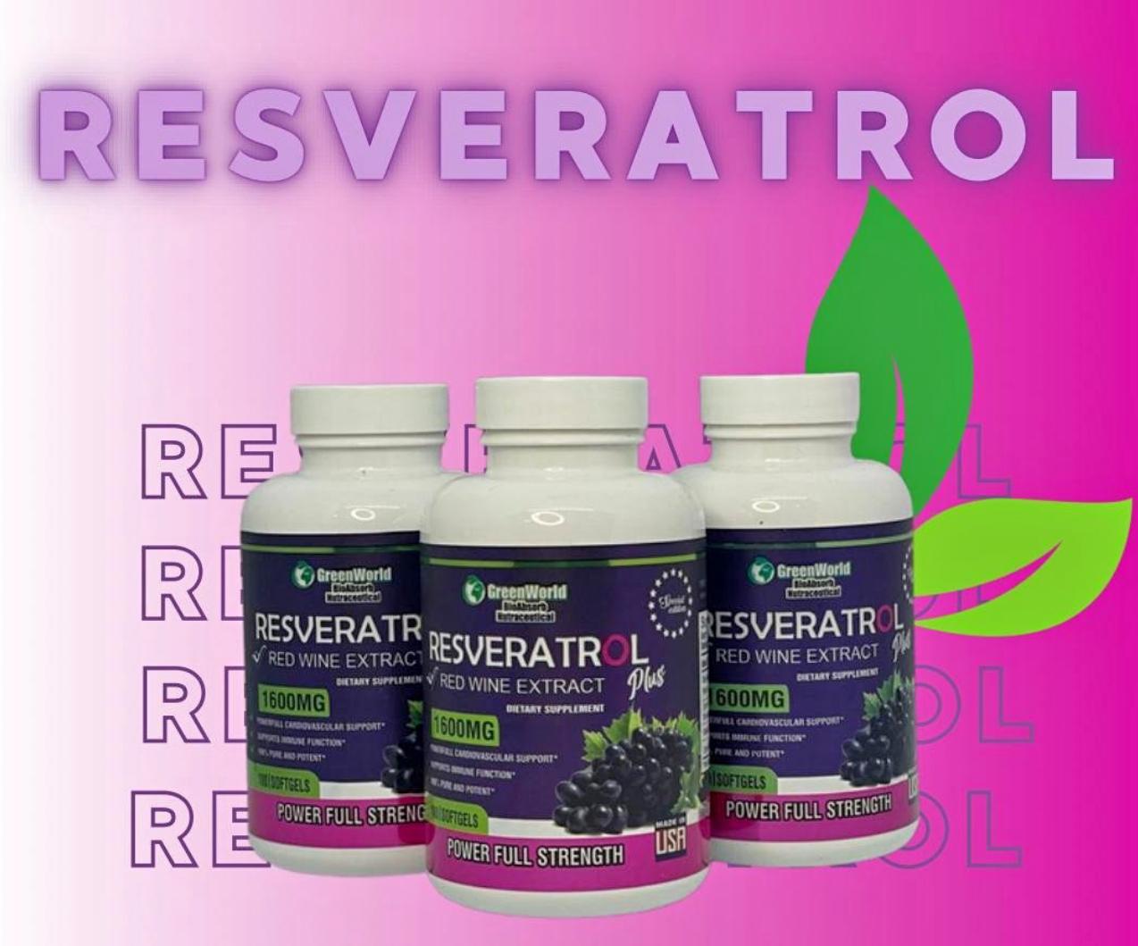 resveratrol greenworld x3