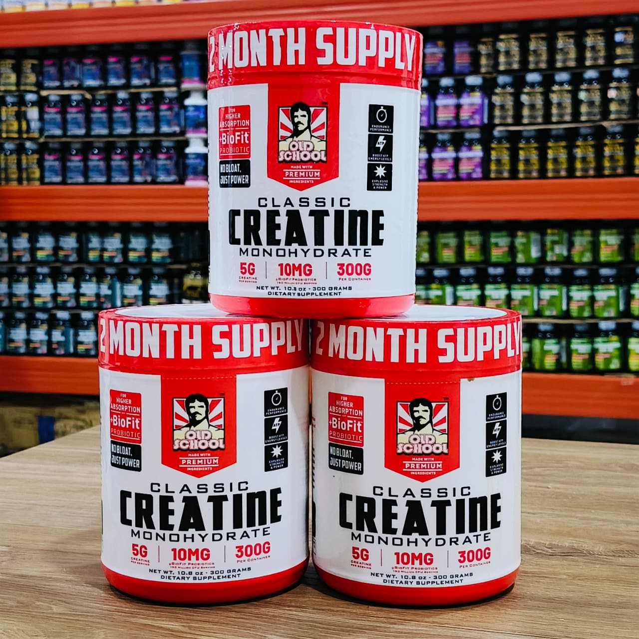 CREATINE For Men Old School X3 UND