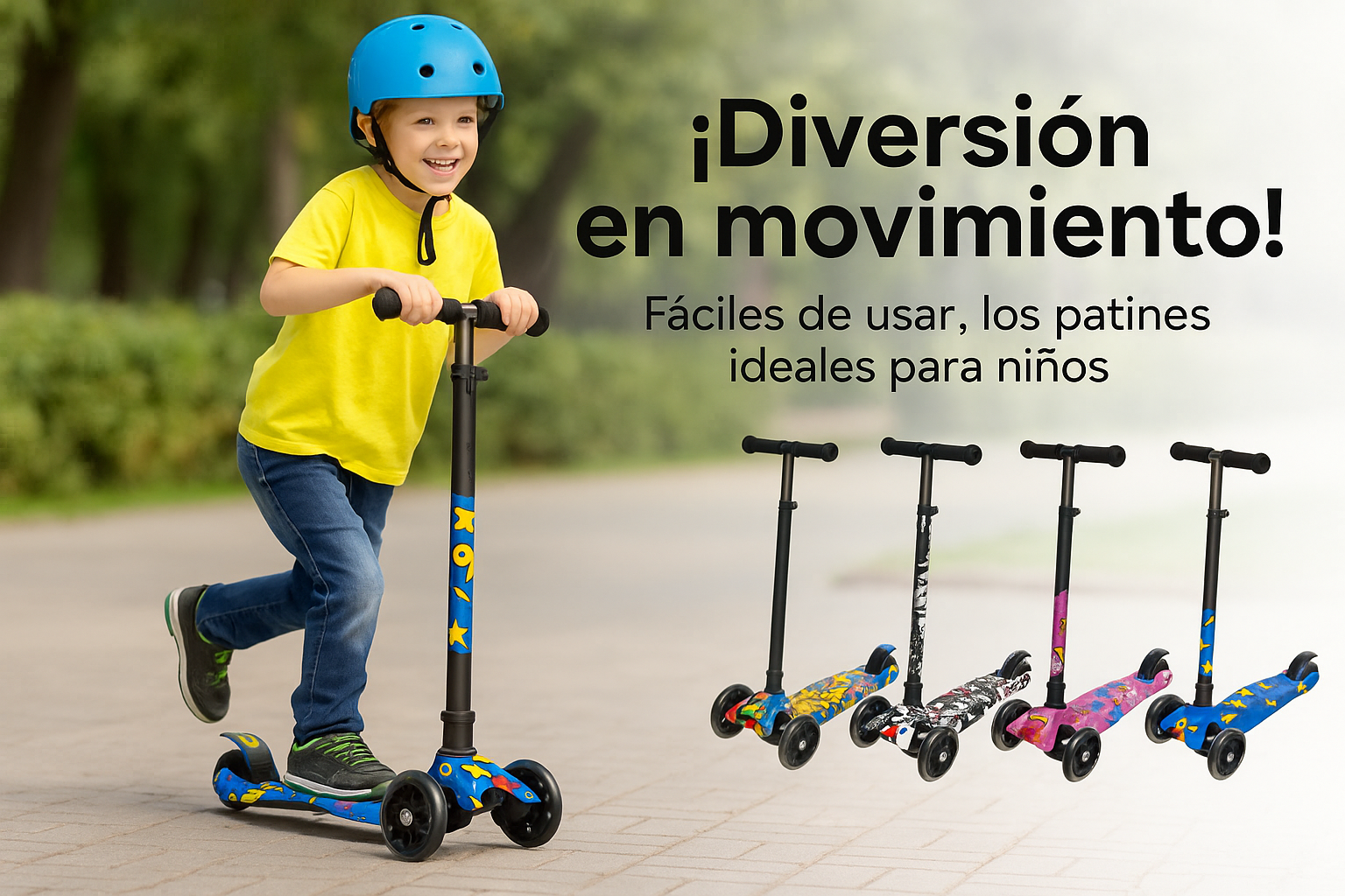 Monopatín para niños