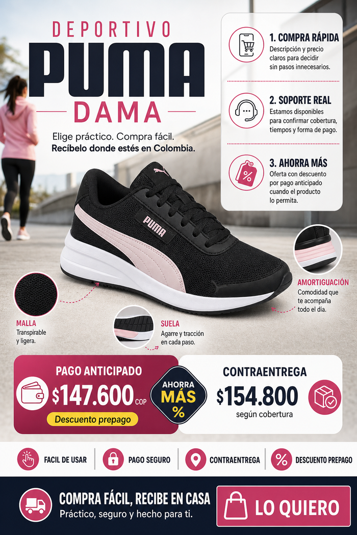 DEPORTIVO PUMA DAMA