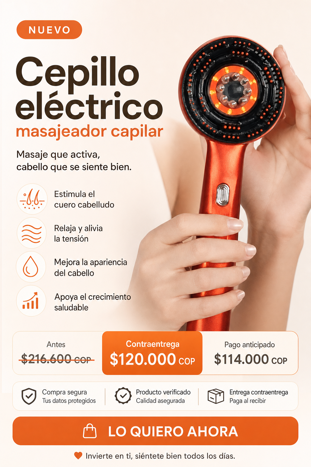 CEPILLO ELECTRICO CRECIMIENTO CABELLO