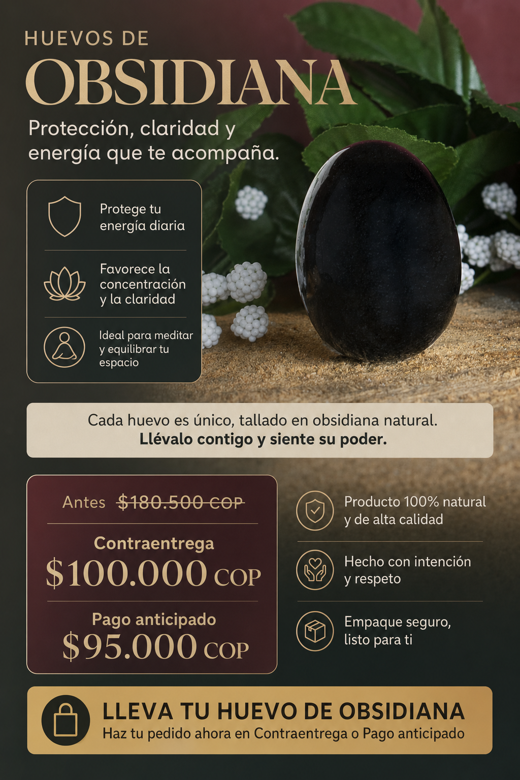 Huevos de Obsidiana