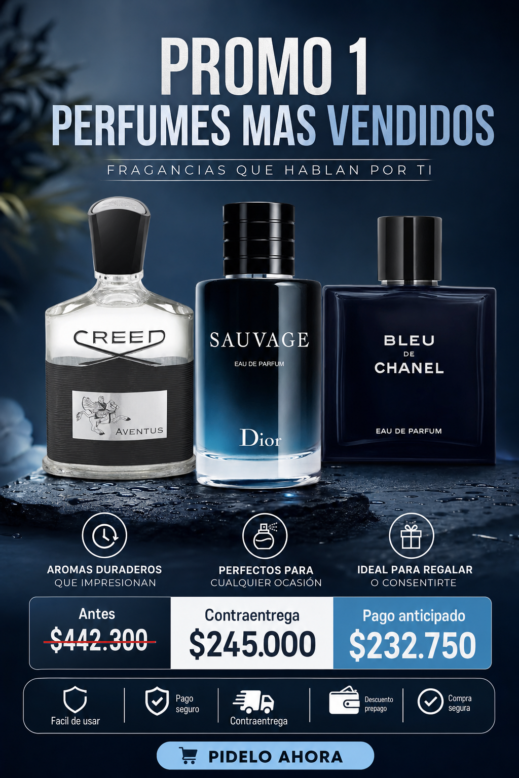 PROMO 1 PERFUMES MAS VENDIDOS