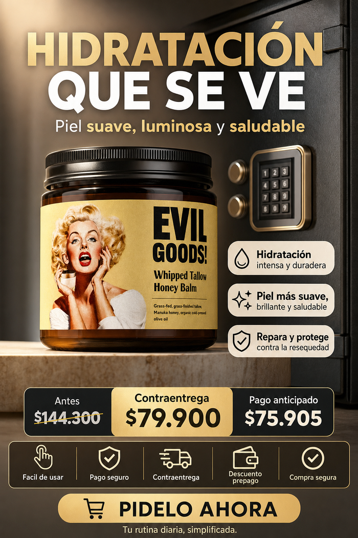 Crema Evil good + caja de seguridad