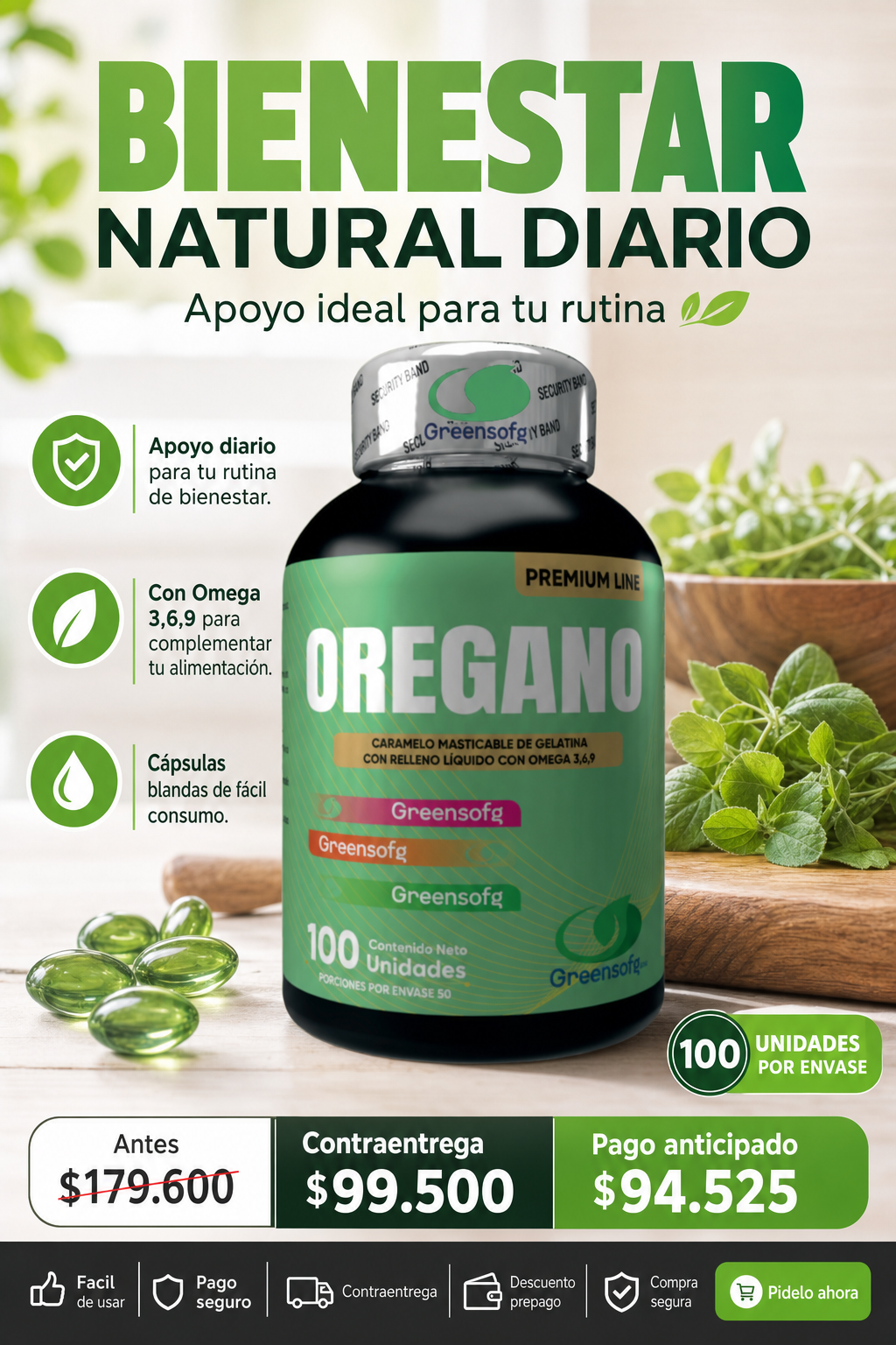 OREGANO GREENSOFG