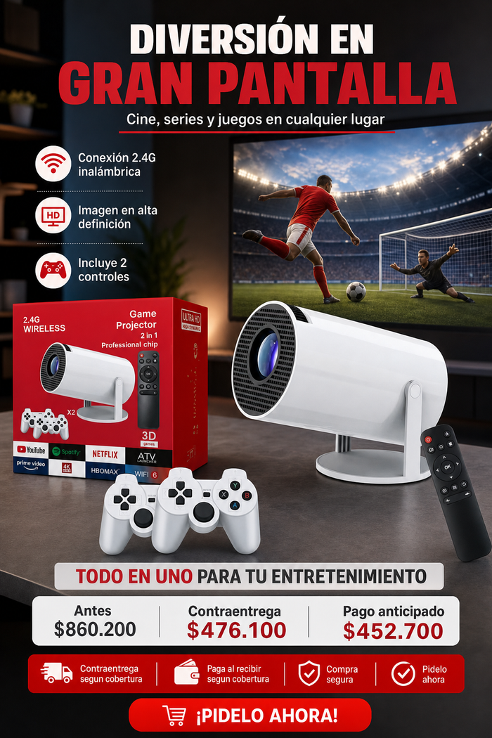 Game Projector 2 en 1 3