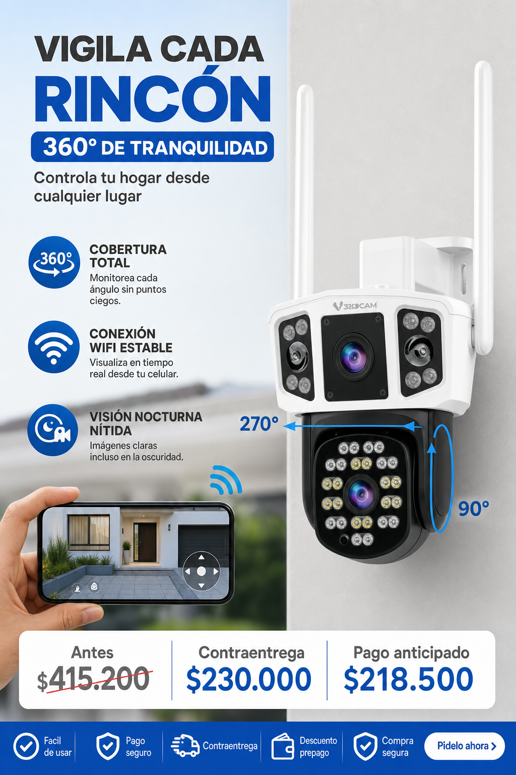 A206 Cámara 4Cam Wifi