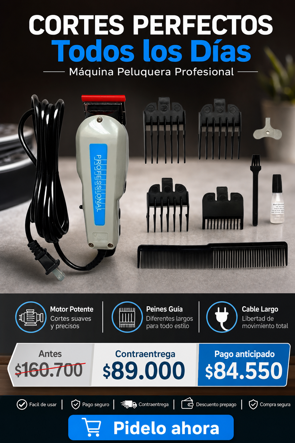 Maquina Peluquera Profesional