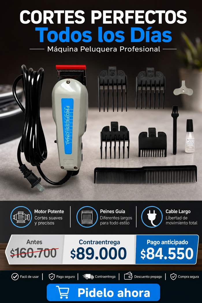 Maquina Peluquera Profesional