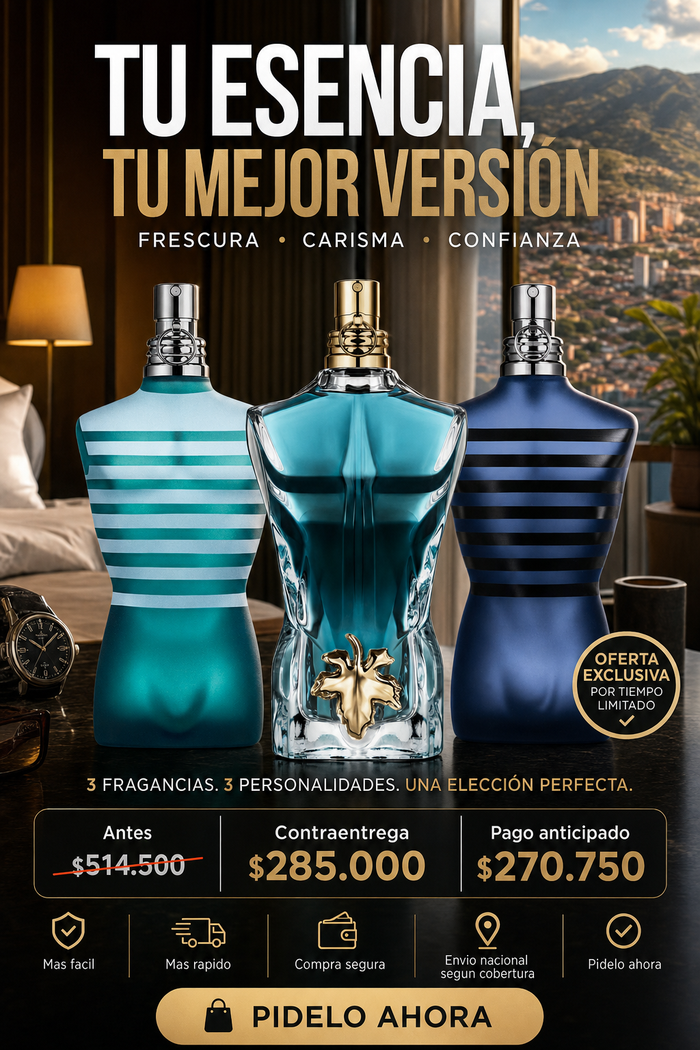 LE MALE + LE BEAU + ULTRAMALE PERFUMES 2