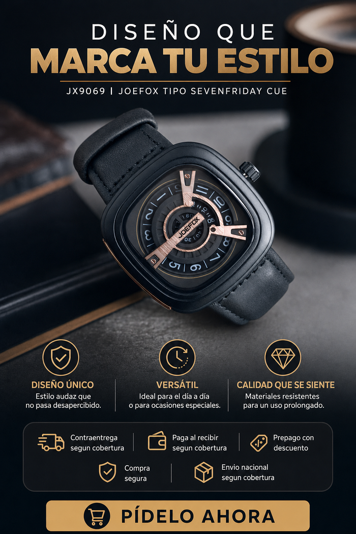 JX9069 RELOJ JOEFOX TIPO SEVENFRIDAY CUE 3