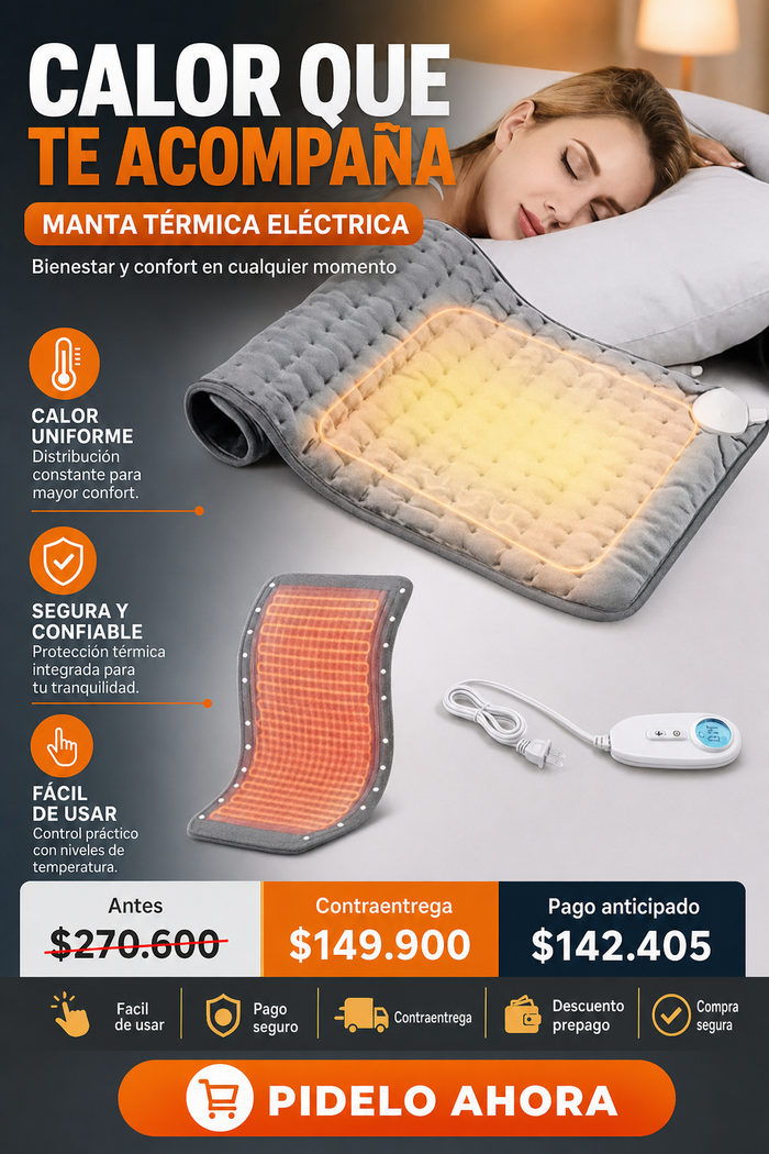 MANTA TERMICA ELECTRICA -