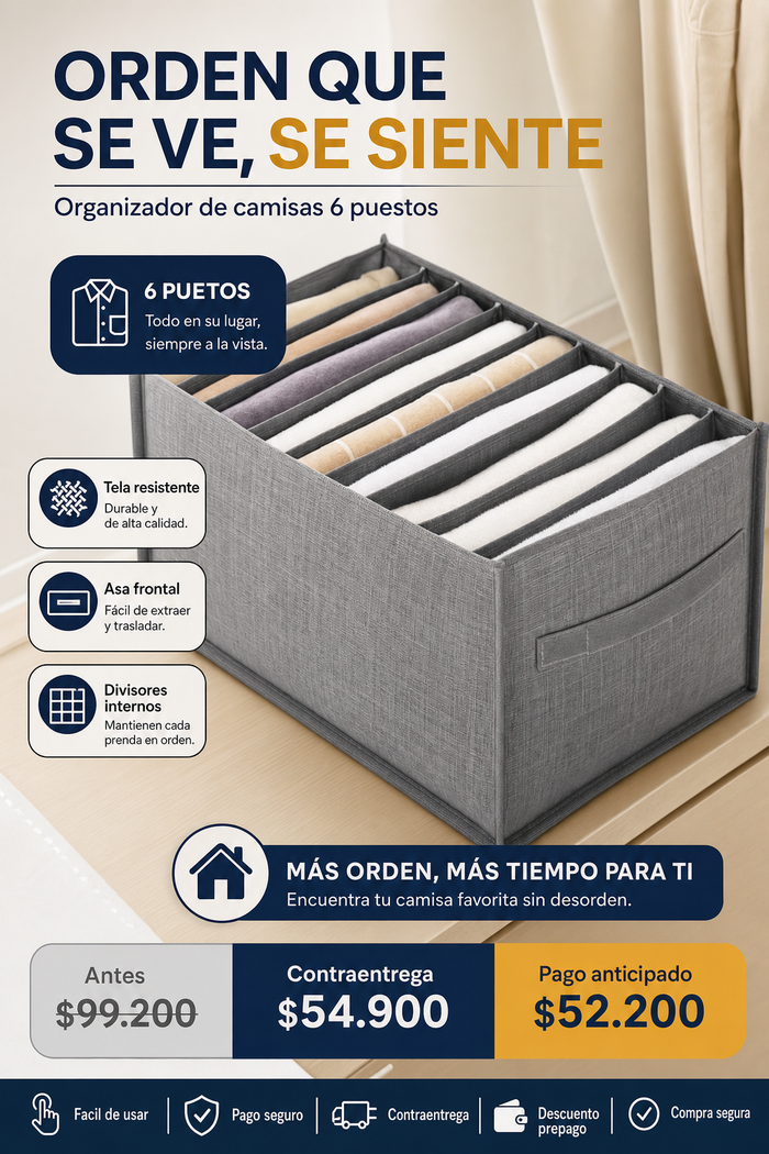 DI Organizador de relojes 6 Puestos