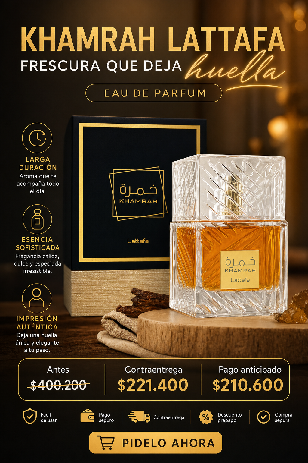 Perfume Khamrah Lattafa EDP