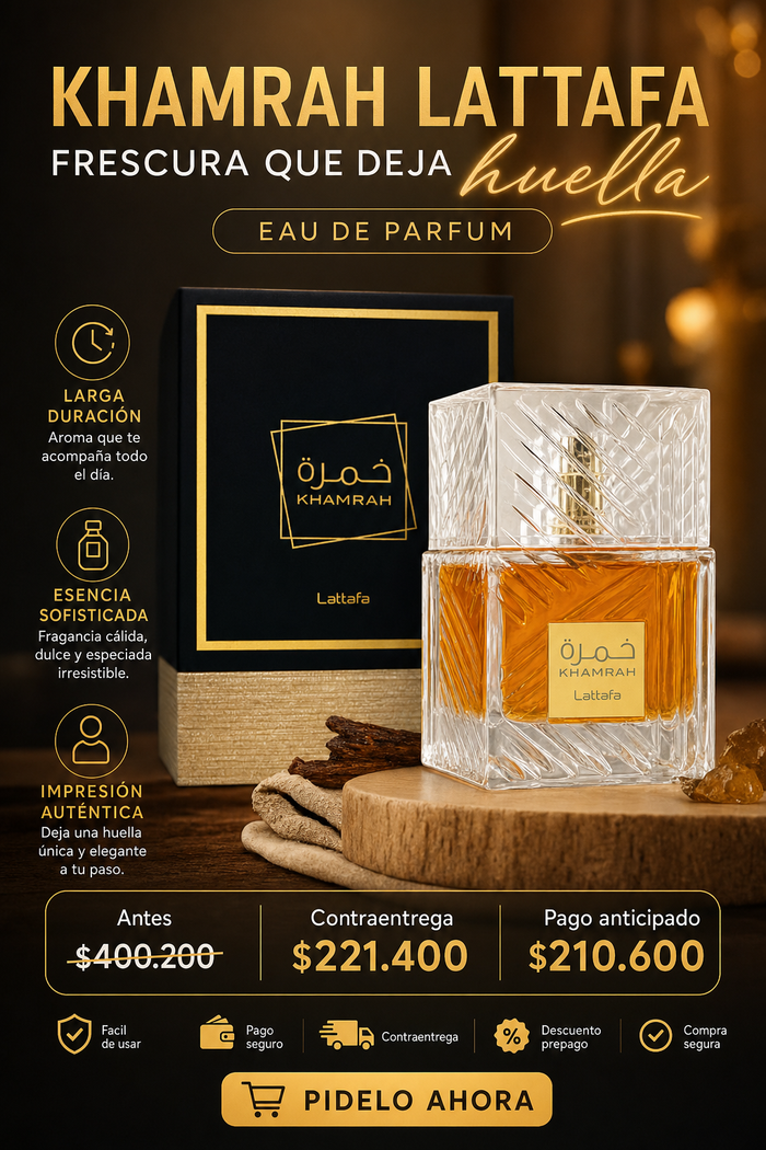 Perfume Khamrah Lattafa EDP