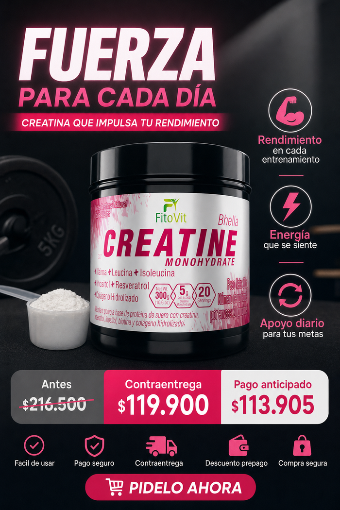 BHELLA CREATINE MONOHYDRATADA 300GR FITO
