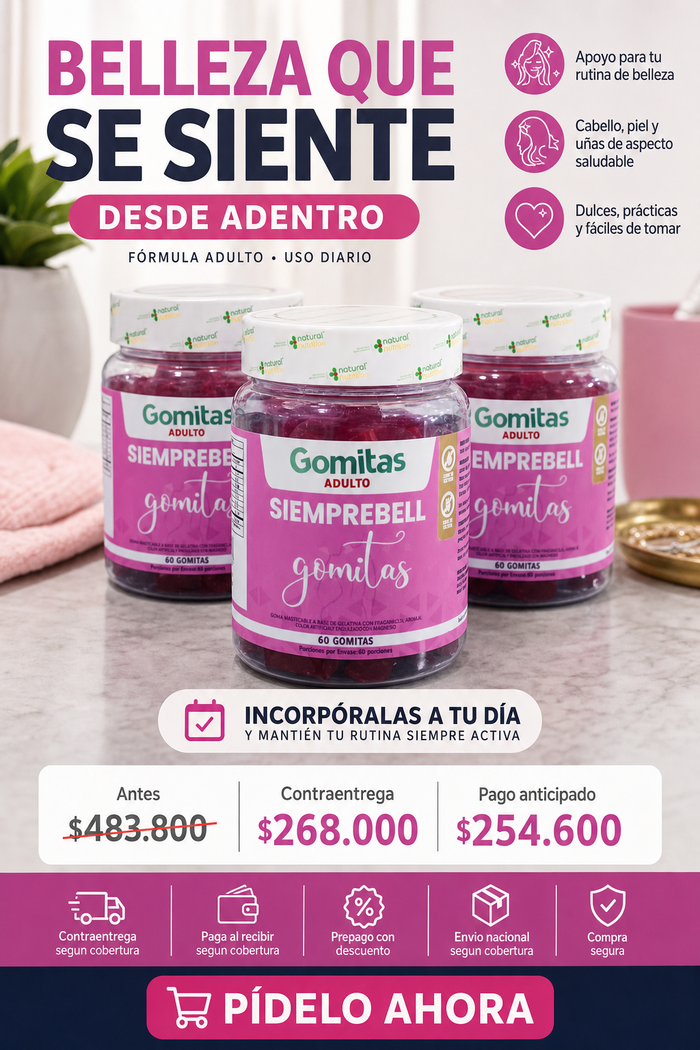 GOMITAS SIEMPREBELL ADULTO X 3 UND 3