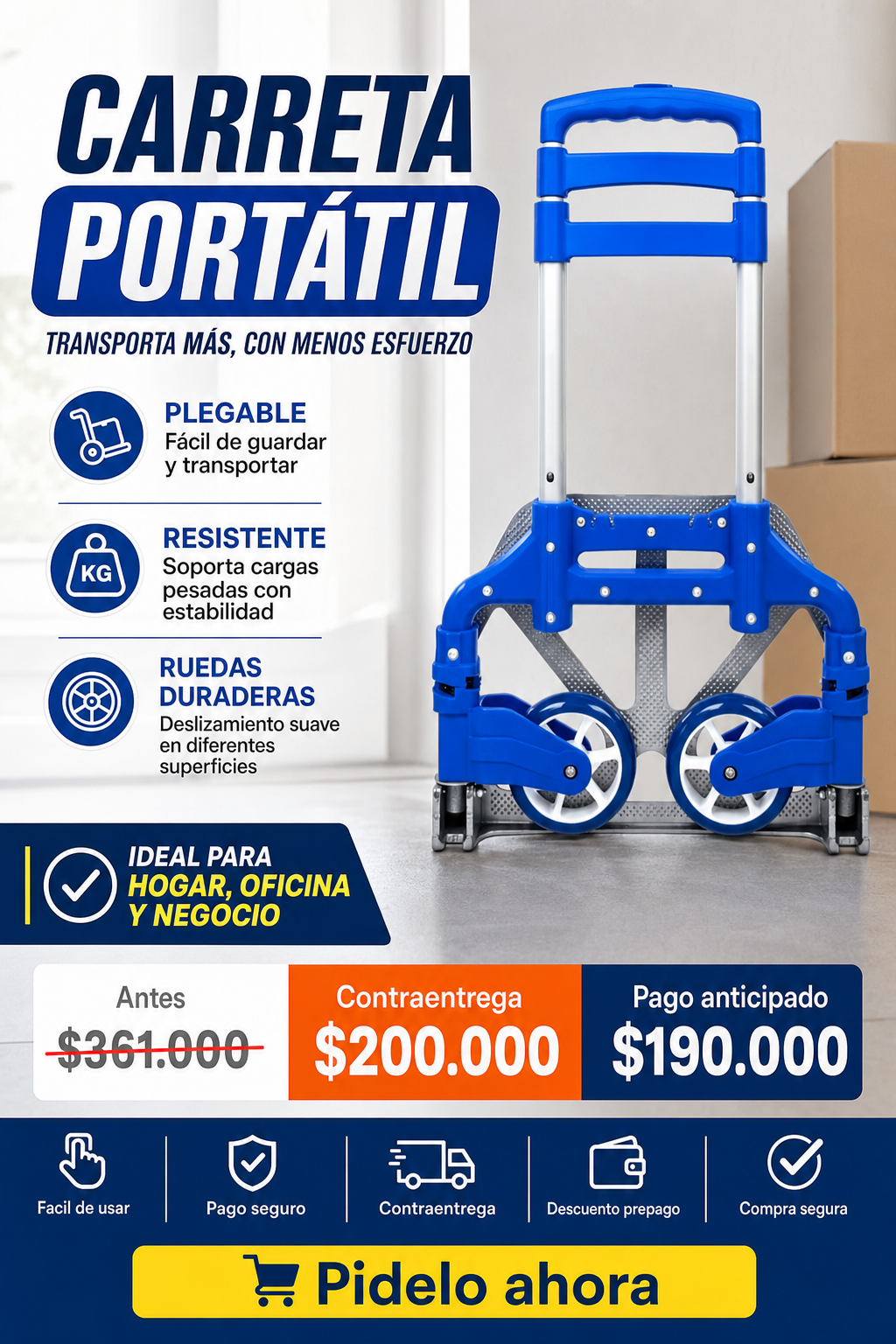 CARRETA PORTÁTIL