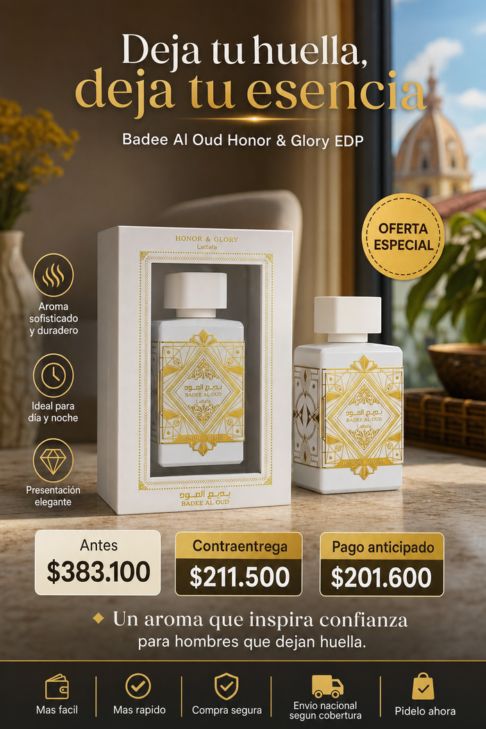 Perfume Badee Al Oud Honor & Glory EDP 2