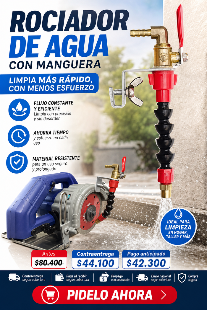 Rociador de agua con Manguera 3