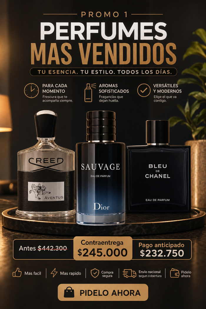 PROMO 1 PERFUMES MAS VENDIDOS 2