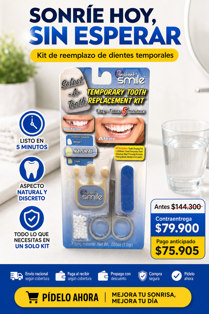 Kit de reemplazo de dientes temporales d 3