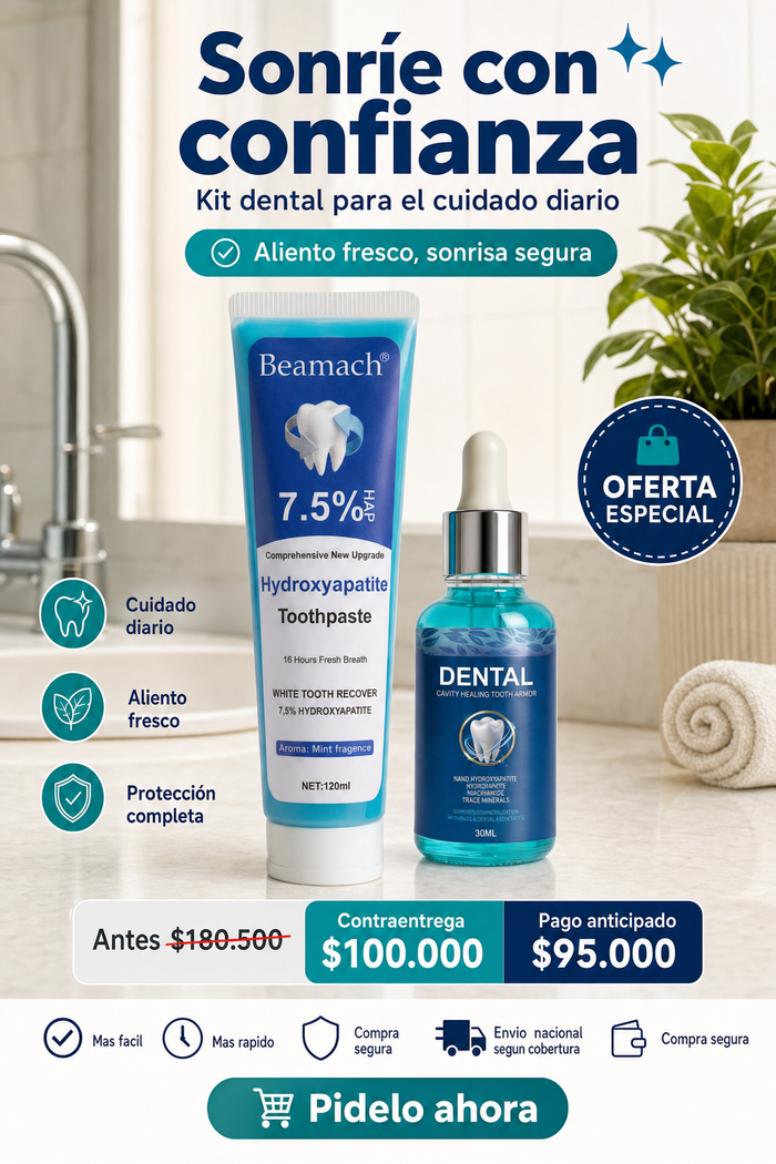 KIT BEAMACH  120ml DENTAL CAVITY 30ml 2