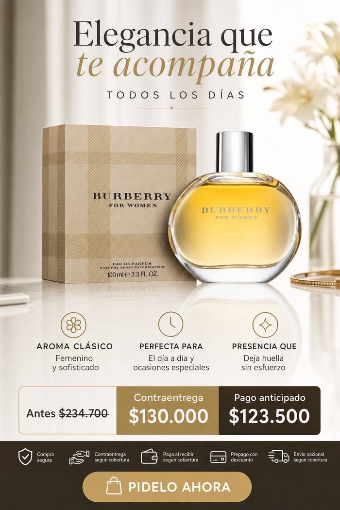 Perfume Burberry Clasico For Woman 3