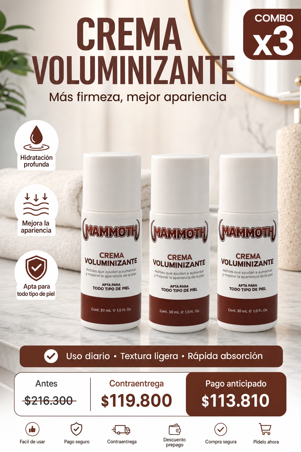 Combo Mammoth * 3