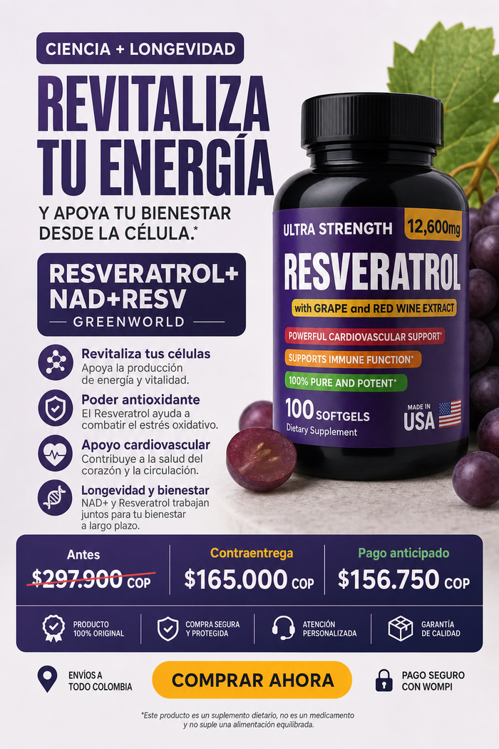 RESVERATROL+NAD+RESV GREENWORLD 3