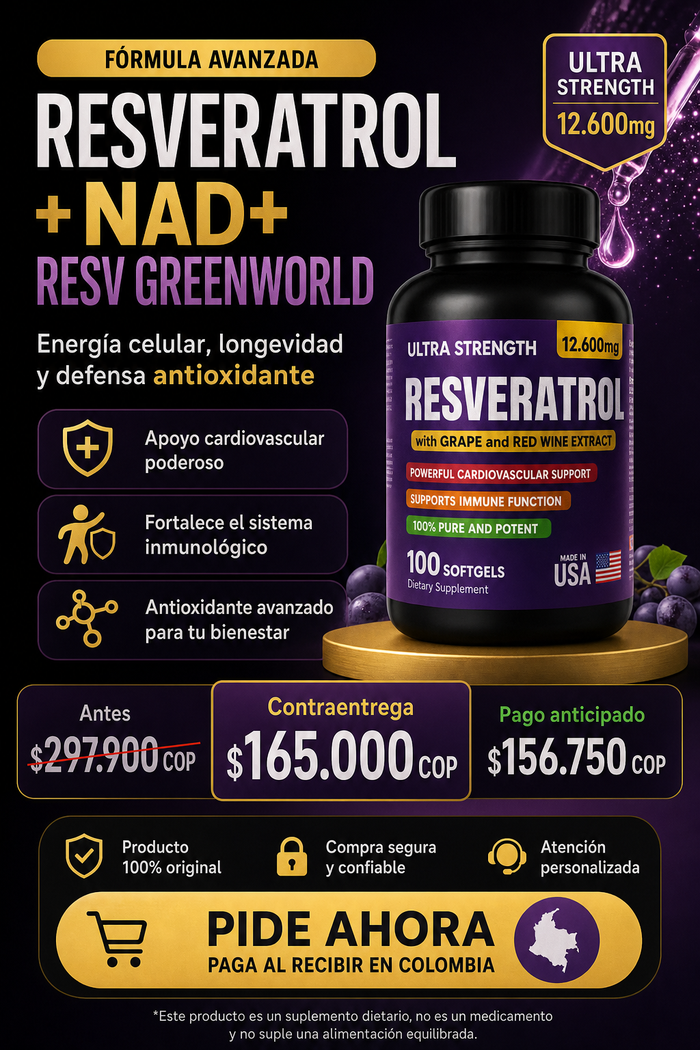 RESVERATROL+NAD+RESV GREENWORLD 4